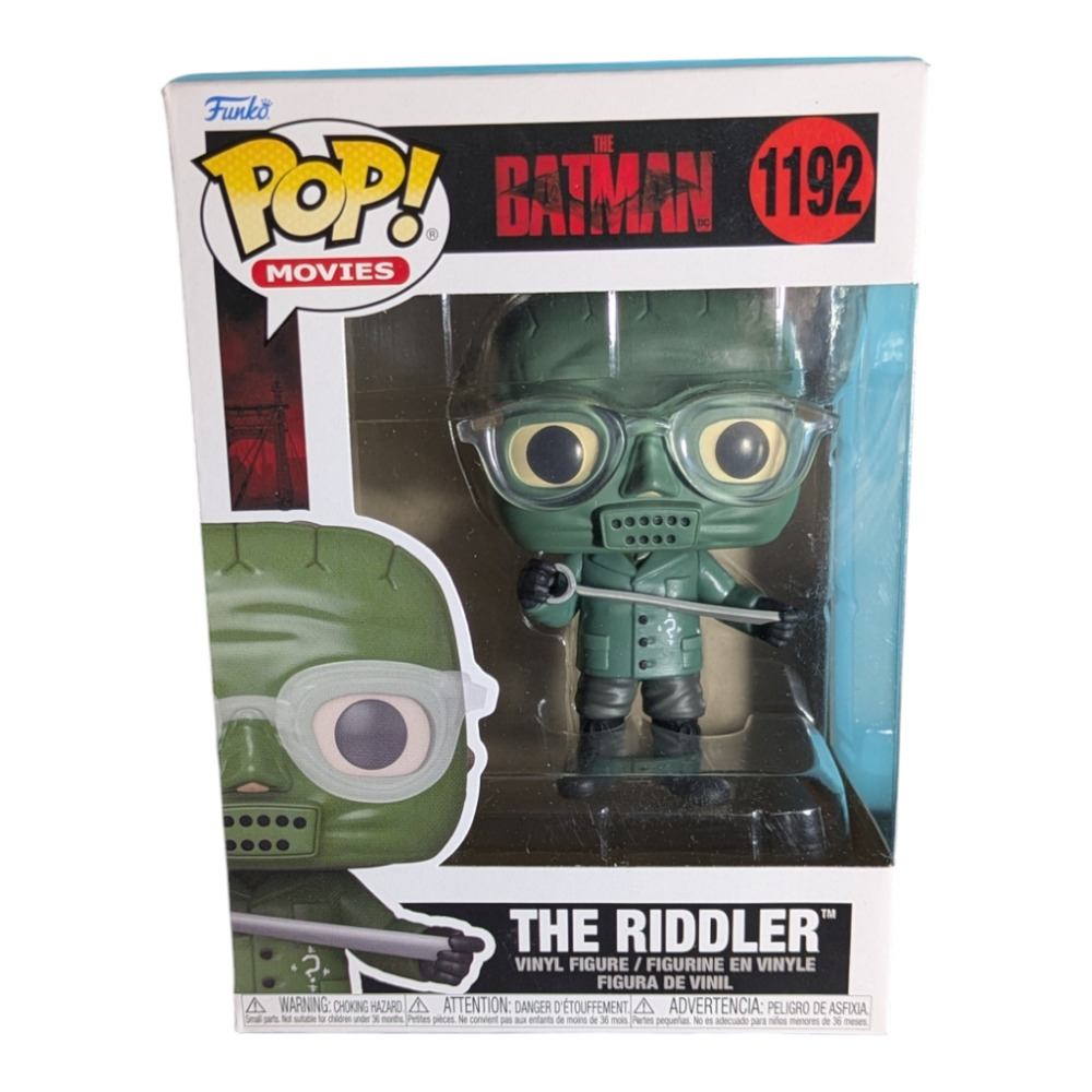Funko Pop! - Movies: The Batman - The Riddler - Vinyl Figure -  # 1192 - NIB